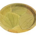 Leaf 12" Square Plate - Thread Stitching