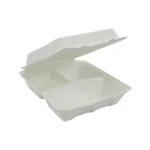 Bagasse 9"x9" 3CP Clamshell