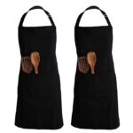 Chef Apron - Black - Image 4