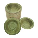 Leaf 6", 5", 4" Round Bowl Set